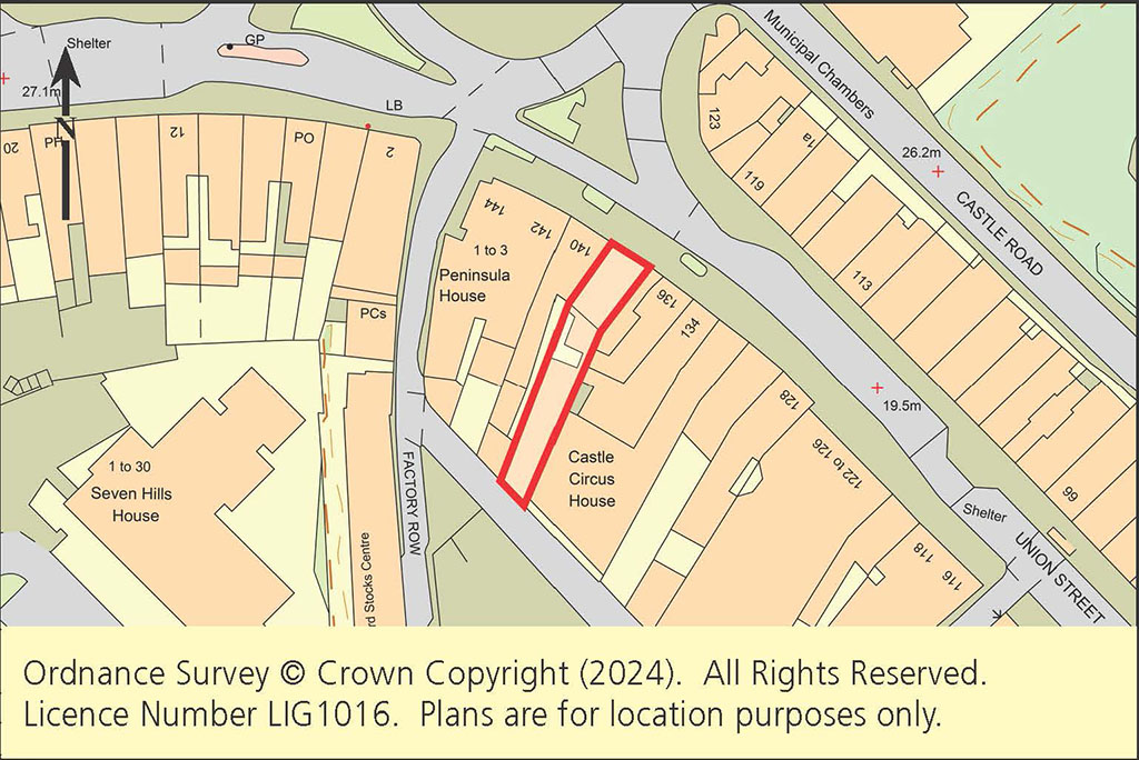 Lot: 130 - COMMERCIAL BUILDING WITH PLANNING FOR TWO FLATS TO THE UPPER FLOORS AND FURTHER POTENTIAL -
